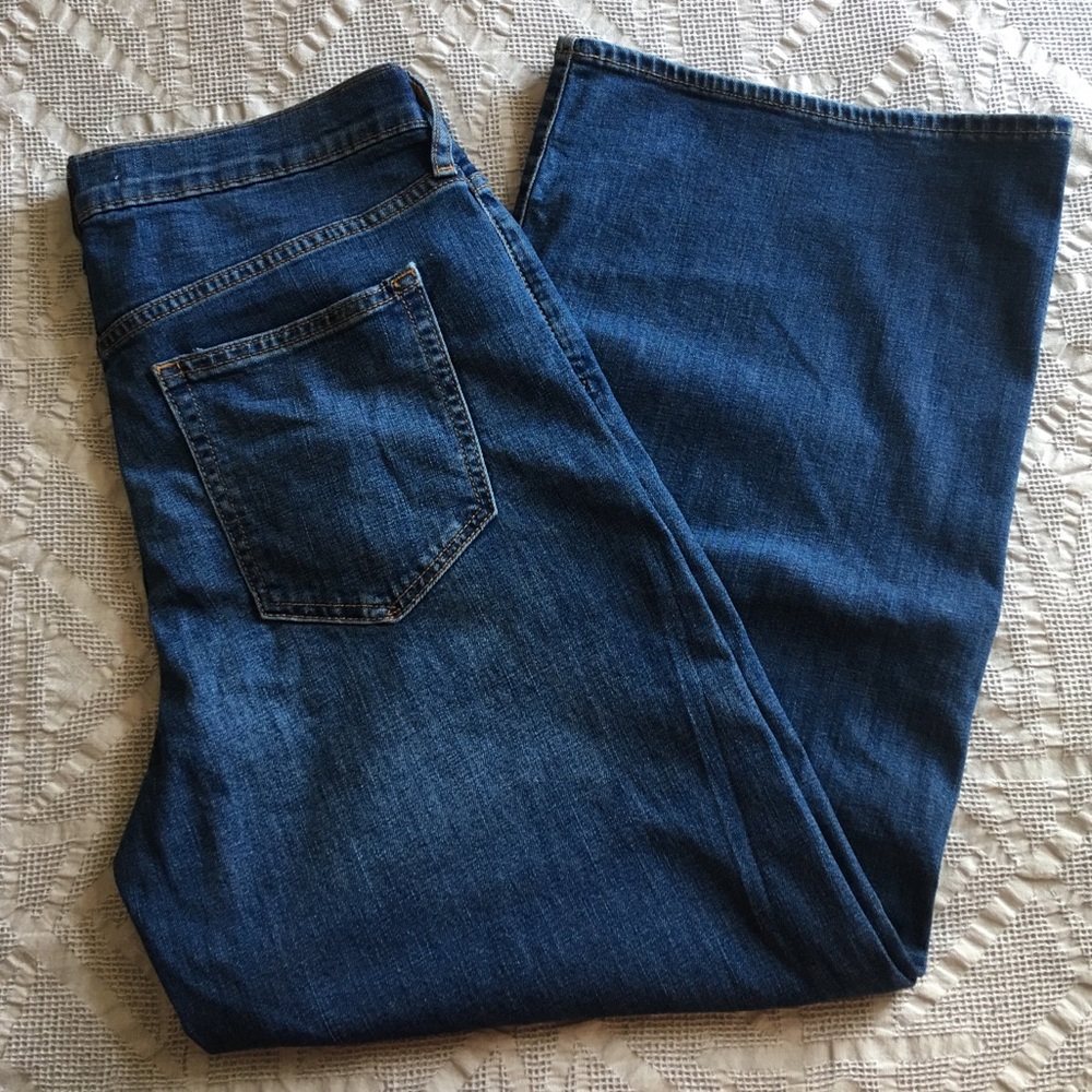 NWT Gap 1969 Wide-Leg High Rise Jeans